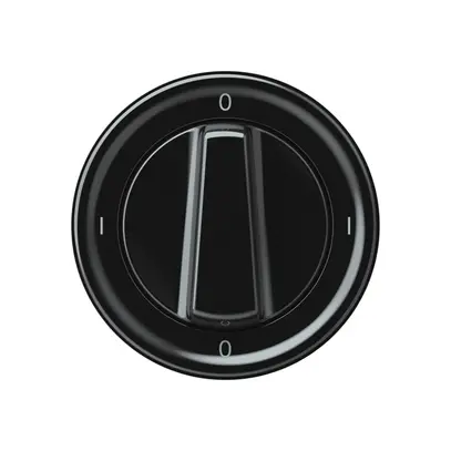 Interruttore rotativo origin interruttore 0/1L 16A 250V 0-I-0-I 60×60mm nero 
