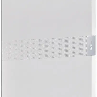 Porte Hager vega 400×775×20mm IP40 blanc 