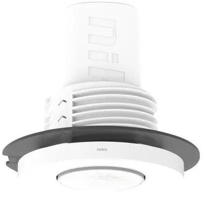 EB-Präsenzmelder Niko P48MR 360° Master DALI 12…13m IP20 weiss 