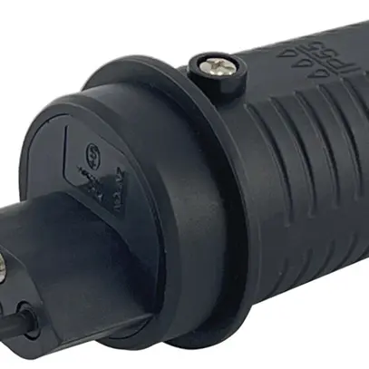 Spina T13 250V 10A, IP55, S+, nero 