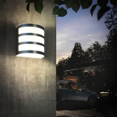 LED-Wandleuchte CALGARY 3W, 2700K, 270lm, IP44, alu 