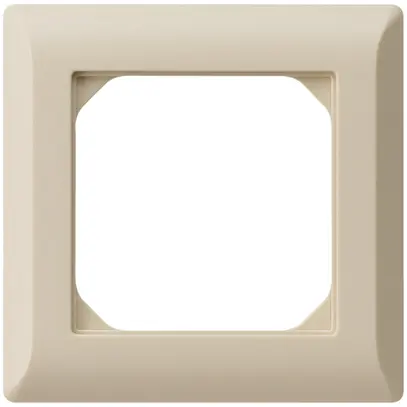 Cadre de recouvrement ENC kallysto.line 1×1 beige 92×92mm 