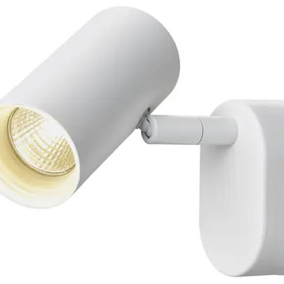 Plafonnier/applique LED SLV NOBLO-1 8W 600lm 2700K 36° 90×127×105mm blanc 