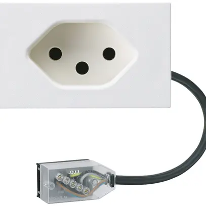 Presa INS FLF tipo 13 L1 bianco per cavo piatto Technofil 