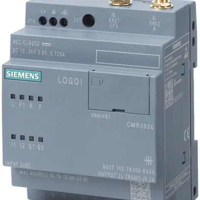 Modulo di comunicazione PLC Siemens LOGO! CMR2020, GSM/GPRS, 1×RJ45 Ethernet 