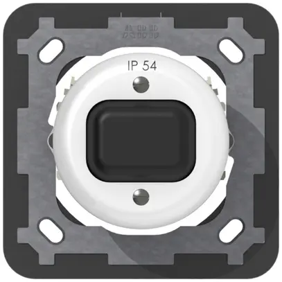 Interrupteur ENC ABB NUPL 3/1L blanc 