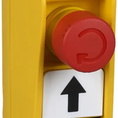 Tasto pendente con bottone di emergenza Schneider Electric XAC giallo 