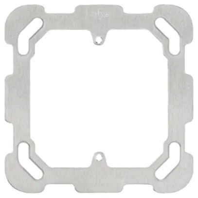 Plaque de fixation grd.I FA6,M3 XLR 77×77mm 