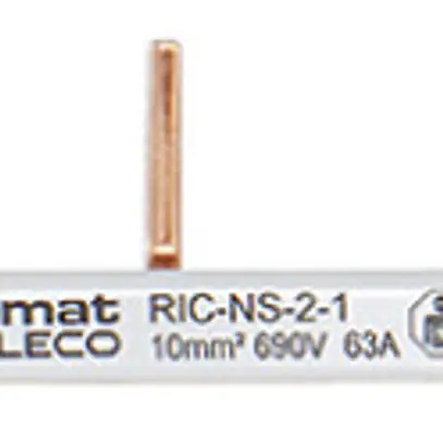 Kammschiene ComatReleco RIC-NS-2-1, 1-polig (N), Brückung A2, 2×17.5mm 
