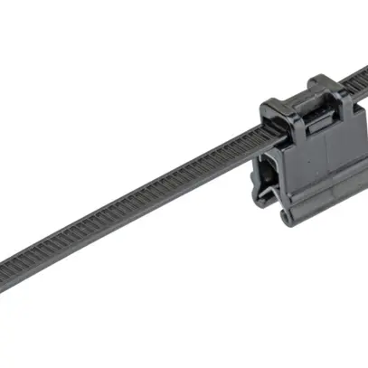 Clip di bordo PAN c.fascetta PLT2S-300 fissaggio bordo 0.7…3mm a piombo 