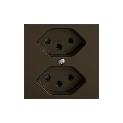 Prise EDIZIO.liv SNAPFIX® 2×T13 br 