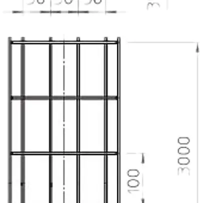 Canale a griglia Bettermann GR-Magic 200×35×3000mm zingué galvani. 