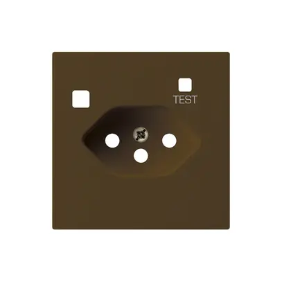 Plaque frontale kallysto pour T13 FI brun 