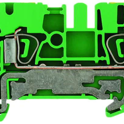 Schutzleiter-Reihenklemme Weidmüller ZPE 2.5 Zugfeder 2.5mm² grün/gelb 