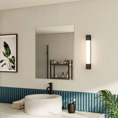 Applique LED Philips Rover SQ 5W 730lm 827 IP44 444×50×52mm nero 