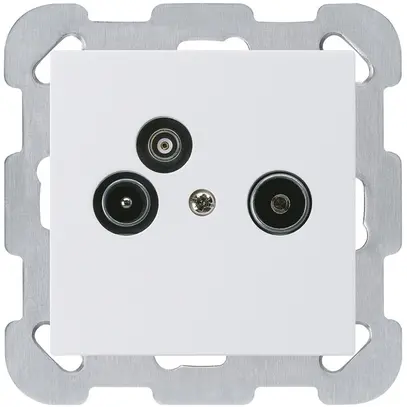 Presa antenna INC R/TV/dati kallysto B 2GHz 10.5db bianco 