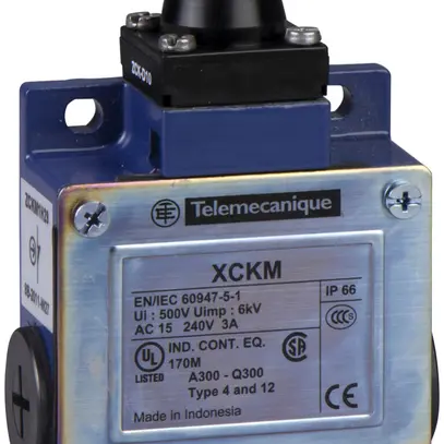 Interruttore di posizione OsiSense XCKM pulsante a bottone, M20 