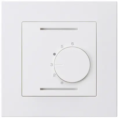 Termostato ambiente INC kallysto.pro bianco senza interruttore 