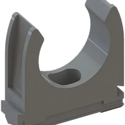 Collare di fissaggio AGRO per TA/THD M63 grigio 
