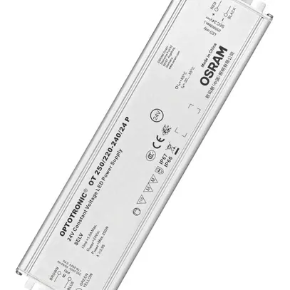 Convertisseur LED OT 250/220…240/24 P 250W 24VDC 265×68×40mm IP66 