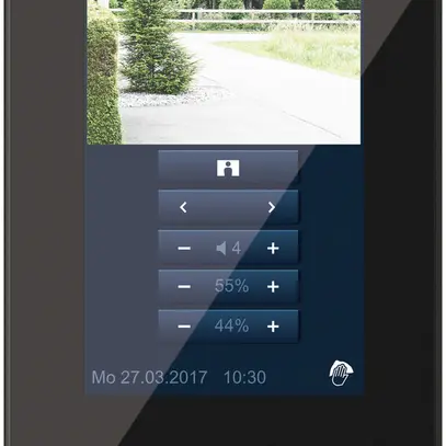 Stazione interna AP ABB-Welcome video 126mm (5"), nero 