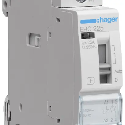REG-Schütz Hager ERC 230VAC 2 Schliesser 0 Öffner 25A 1TE 