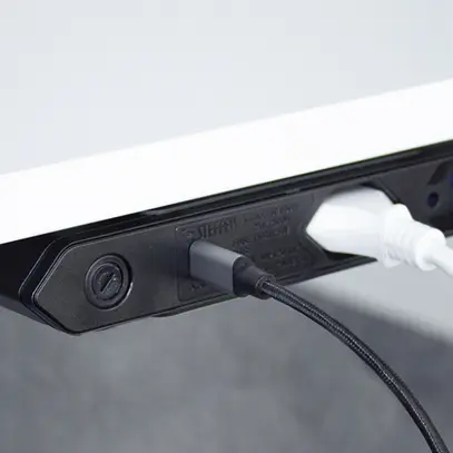 Steckdosenleiste Steffen STEBA IQ 2×T13 1×USB-C 1.5m schwarz 