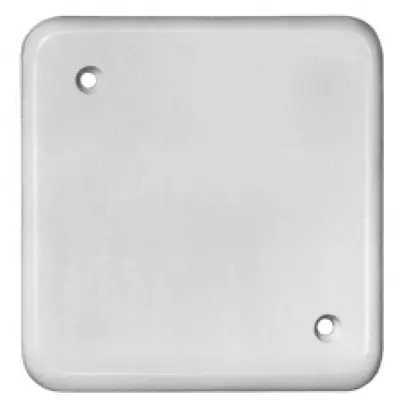Placca di copertura INC II 2 fori di fissaggio bianco 