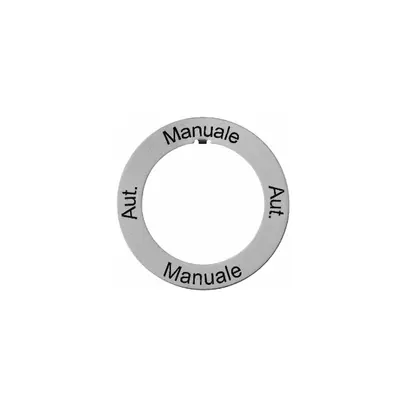 Disco indicatore Aut.-Manuale-Aut.- Manuale Al AG SS,GUP SS 