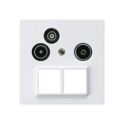 Prise pour antenne R/TV-Données kallysto HMS A 2GHz 14db blanc 