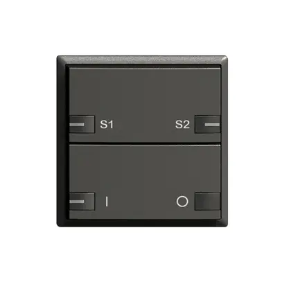 Kit frontal ON-OFF scène 1c/2t ZEP avec LED noir 