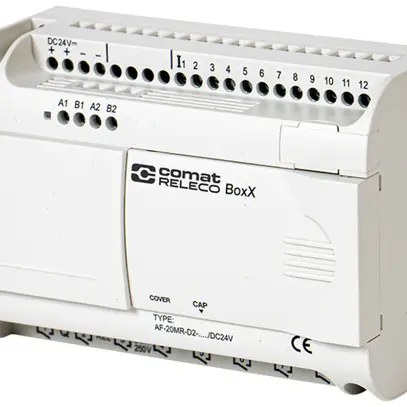 Unità base PLC ComatReleco AF-20MR-D2-CAP/DC24V, 12DI/AI, 8×relè, 24VDC 