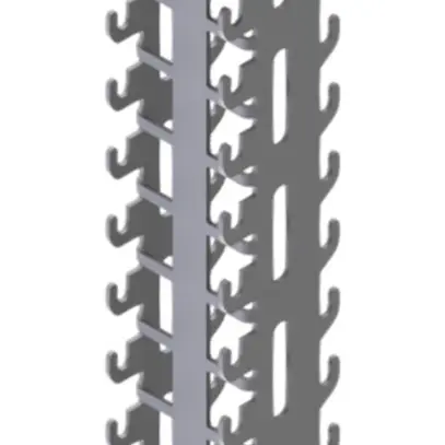 Barre à crochet-support pour plafond 200mm 8×2 
