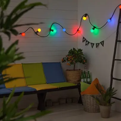 Lampada LED M. Schönenberger E27 1W 18lm 69mm G45 opale giallo 