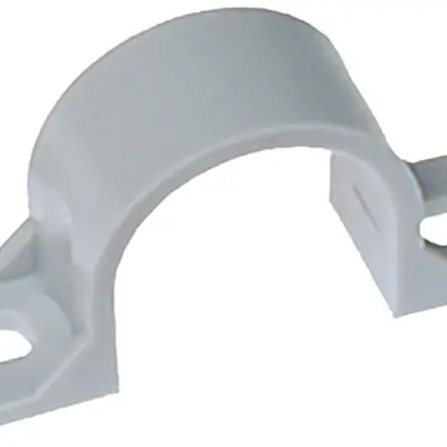 Bride 2 vis PA/GFK M63 gris clair 