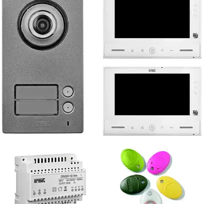 Kit interphone portier audio/vidéo Urmet Villa 1723/72 