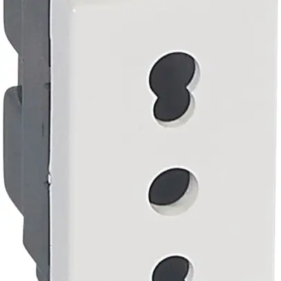 Prise ENC MOS Italie 16A 250V blanc 