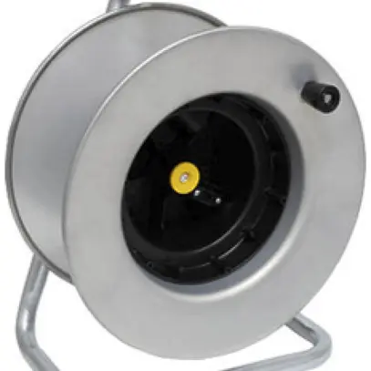 Avvolgicavo Garant SK Ø320mm vuoto acciaio grigio IPX0 