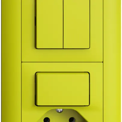 UP-Kombination EDIZIOdue 1/1P+3/T13 lemon 