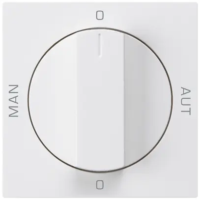 Intérieur pour interrupteur rotatif 0-Man-0-Aut. kallysto 2/1L blanc a.manette 