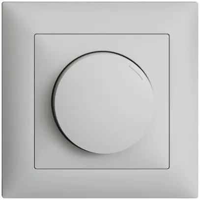 Variatore LED universale INC EDIZIOdue FMI, 4…200W/400W/VA grigio chiaro 