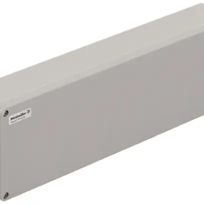 Scatola poliestere Weidmüller POK 560×160×90mm fibre di vetro grigio argento 