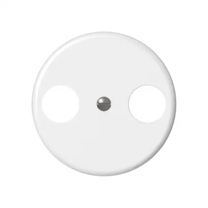 Disco frontale CLASSIC Z/E bianco TV-R Ø45mm 