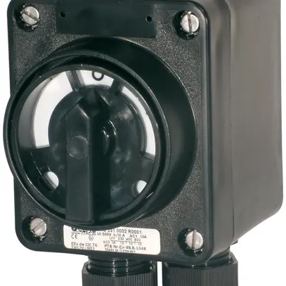 Interruttore rotativo AP CEAG EEx 10A 500V 0/3 