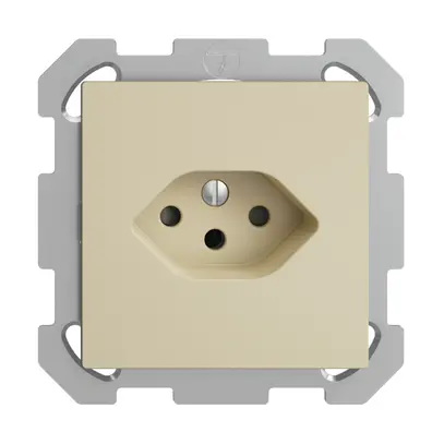 Prise ENC EDIZIOdue T13 vanille avec shutter 