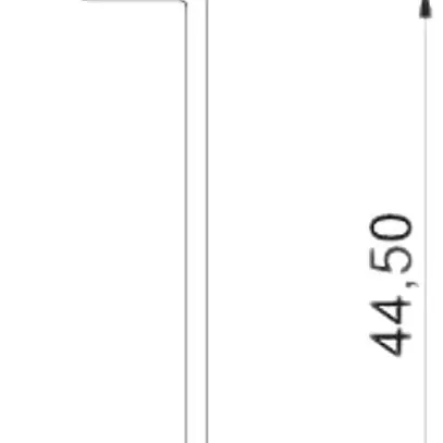 Parete divisoria Bettermann per GKH 70mm senza alogeni bianco puro 