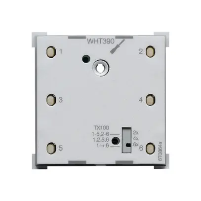 Accoppiatore bus INC RF KNX 2/4/6-volte kallysto tebis 