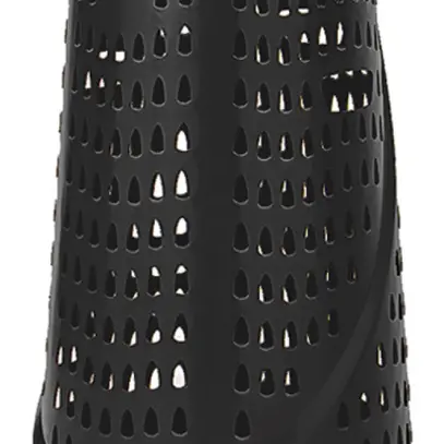 Porte-sac-poubelle Plica Vario 110 litres, avec couvercle, noir 