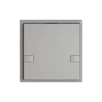 Pulsante universale EDIZIO.liv UNI SNAPFIX® s.LED 1× com.2T grc 