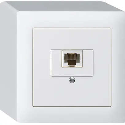 AP-Dose kallysto 1×RJ45u weiss 